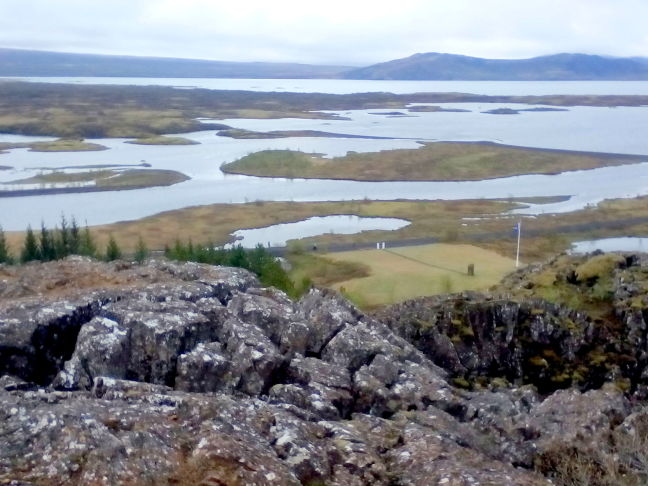 Lava fields and crater lakes