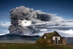  Sod house in path of Eyjafjallajökull eruption, 2010