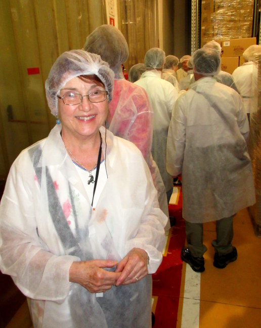 Watching pasta manufacture