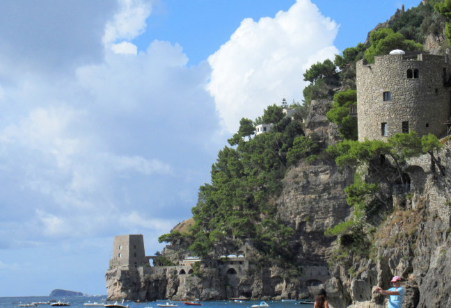 Castles along the Almafi Coast