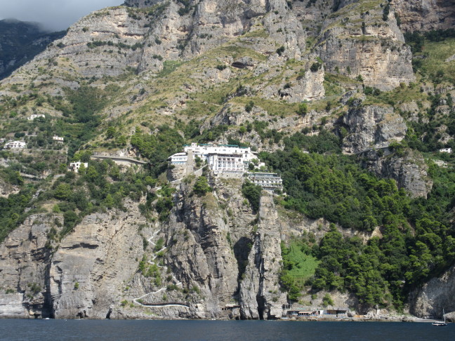 Hotels with great views and steep path to the beach (some have elevators)