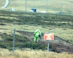  Argentina's gift to the Falklands: thousands of mines; they are being cleared by a team from South Africa