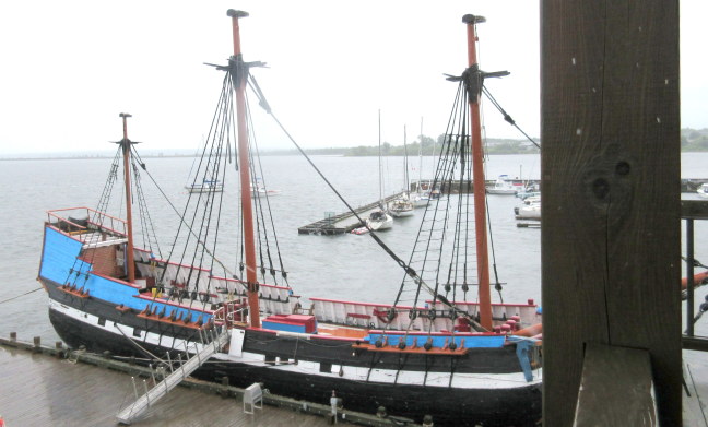 Replica of the Hector, which brought the 189 original settlers from Scotland to Nova Scotia