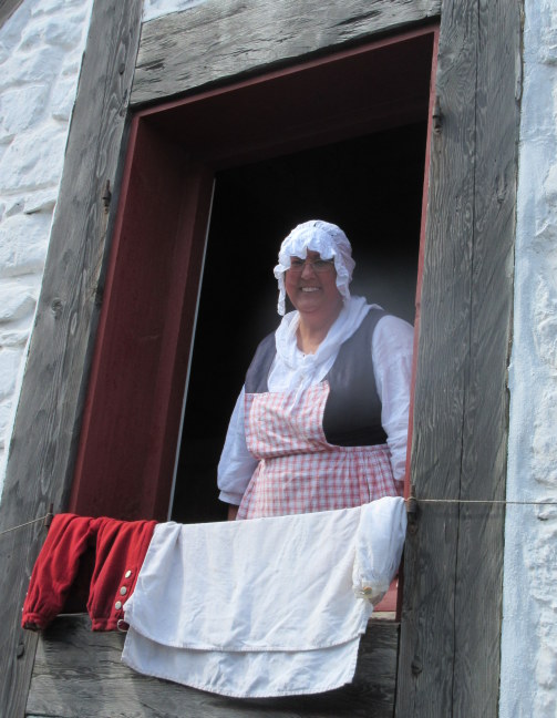 17th century laundress