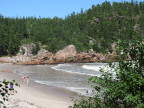  Beach on south shore of Cape Breton