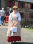  Costume from 17th century French village at restored Fortress Louisburg