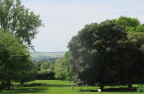  Borrowed vista of peaceful English countryside, Hidcote Garden