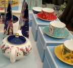  Wedgewood display and tea sampling, Chelsea pavillion