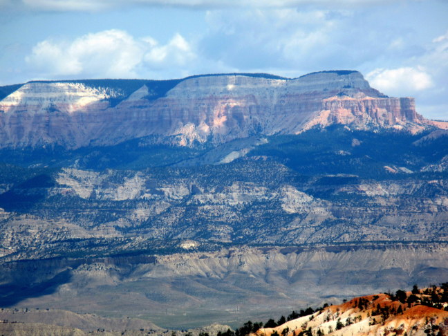 Aquarius Plateau is 2000 feet higher than Bryce