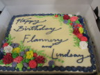  Lindsay's 10th birthday cake at Jacob Lake Cafe, Kaibob Plateau