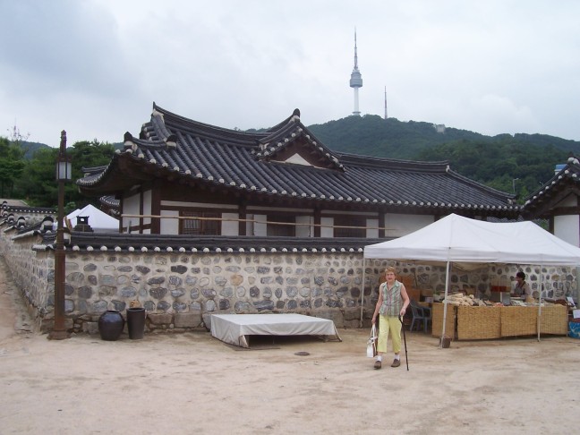 Its tough to avoid the Seoul Tower.