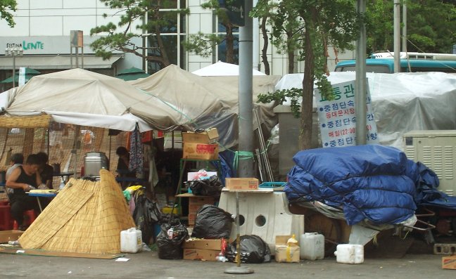 Dongdaemun. Traditional market.