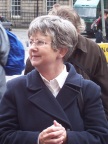  Sue Caseley, our guide through Edinburgh