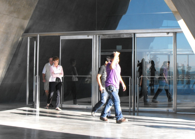  Exiting the Holocaust History Museum, Yad Vashem, Jerusalem