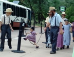  Amish family enjoying Zion
