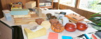  Pre-packing view of some of the wares
